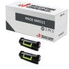 Compatible PACK 2X LEXMARK MX510 / MX511 / MX611
