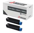 Compatible Pack 2x OKI B401 / MB441 / MB451