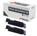 Compatible Pack 2x OKI B412 / B432 / B512 / MB472 / MB492 / MB562 (3K)