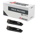 Compatible Pack 2x Pantum PA210 Negro