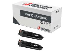 Compatible Pack 2x Pantum PA210 Negro