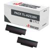 Compatible Pack 2x Pantum TL-A2310H Negro
