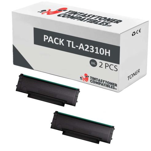 Compatible Pack 2x Pantum TL-A2310H Negro