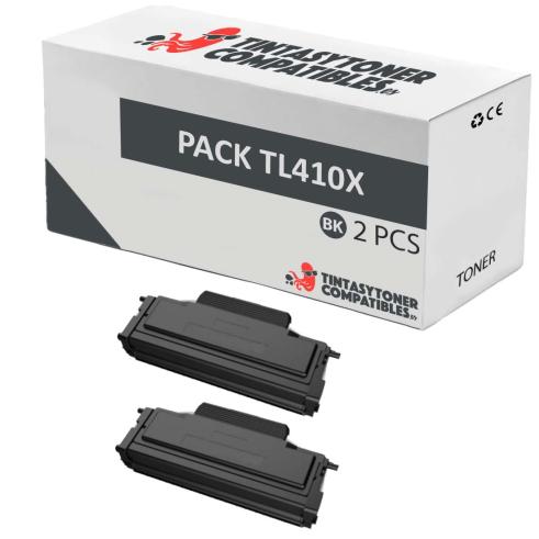 Compatible Pack 2x Pantum TL410X Negro