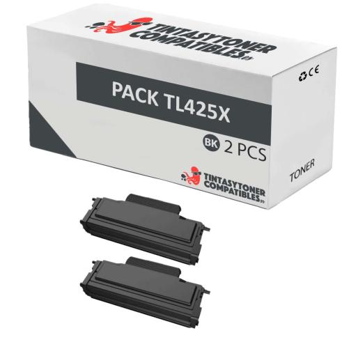 Compatible Pack 2x Pantum TL425X Negro