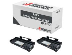 Compatible Pack 2x Ricoh Aficio SP 100 / SP 112