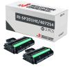 Compatible Pack 2x Ricoh Aficio SP 200 / 201 / 203 / 204 / 211 / 212 / 213