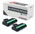 Compatible Pack 2x Ricoh Aficio SP 200 / 201 / 203 / 204 / 211 / 212 / 213