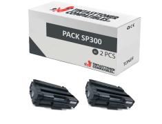 Compatible Pack 2x Ricoh Aficio SP 300