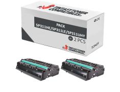 Compatible Pack 2x Ricoh Aficio SP 310 / SP 311 / SP 320 / SP 325 XXL