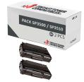 Compatible Pack 2x Ricoh Aficio SP 3500 / SP 3510