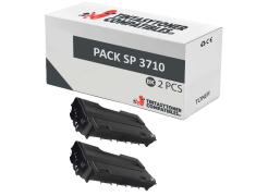 Compatible Pack 2x Ricoh Aficio SP 3710