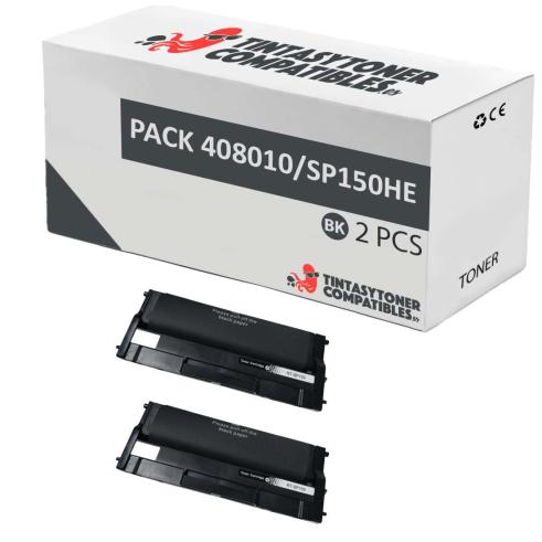 Compatible Pack 2x Ricoh Aficio SP150