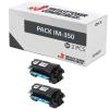 Compatible Pack 2x Ricoh IM350 Negro