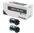 Compatible Pack 2x Ricoh IM350 Negro