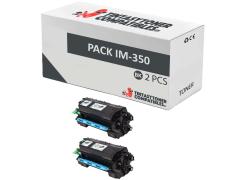 Compatible Pack 2x Ricoh IM350 Negro