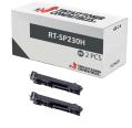 Compatible Pack 2x Ricoh SP230 Negro