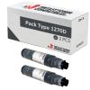 Compatible Pack 2x Ricoh Type 1270D