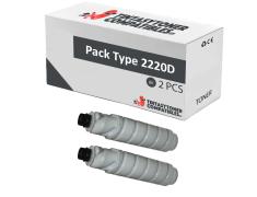 Compatible Pack 2x Ricoh Type 2220D