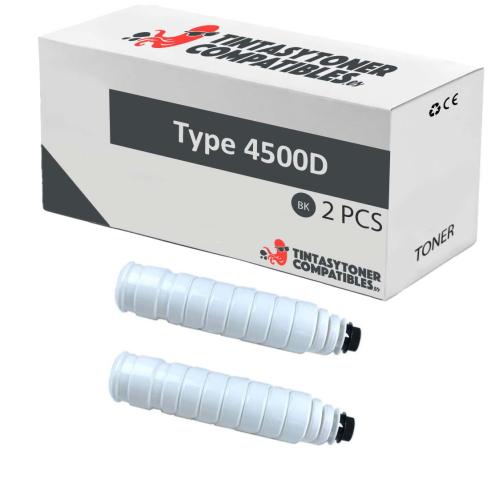 Compatible PACK 2X RICOH TYPE 4500D