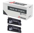 Compatible Pack 2x Toner HP CF287A