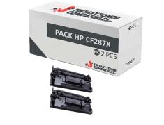 Compatible Pack 2x Toner HP CF287X