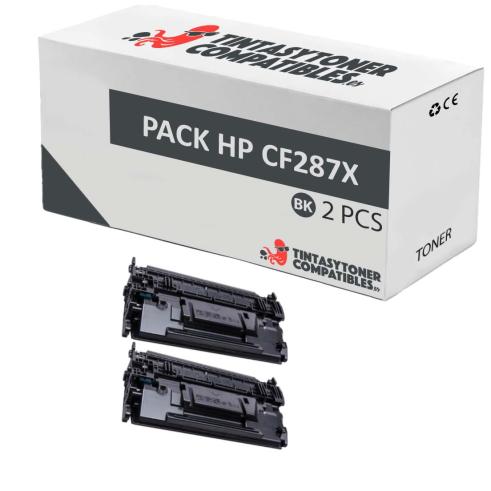 Compatible Pack 2x Toner HP CF287X