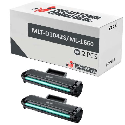 Compatible Pack 2x Toner ML-1660 / SCX-3200 / MLT-D1042S