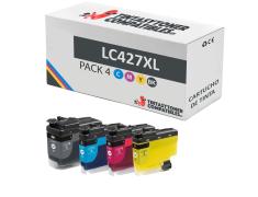 Compatible Pack 4 Brother LC427XL
