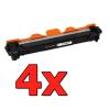 Compatible Pack 4 x BROTHER TN-1050
