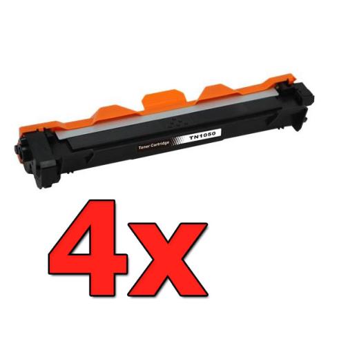 Compatible Pack 4 x BROTHER TN-1050