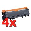 Compatible Pack 4 x Brother TN2310 2320