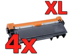 Compatible Pack 4 x Brother TN2310 2320 XXL