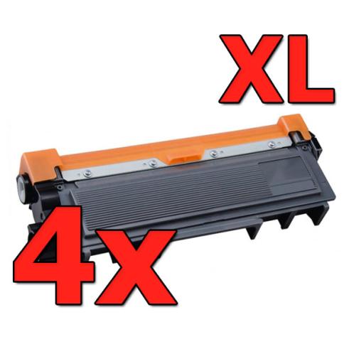 Compatible Pack 4 x Brother TN2310 2320 XXL