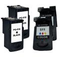 Compatible Pack 4 x Canon PG-510 / CL-511