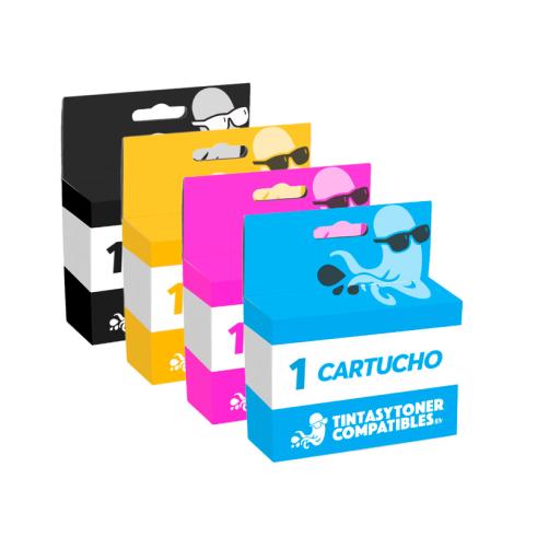 Compatible Pack 4 x Epson T0711/2/3/4