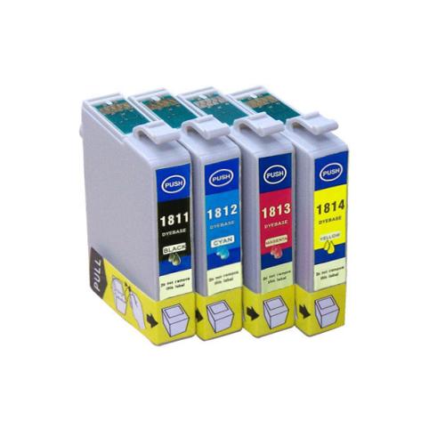 Compatible Pack 4 x Epson T1811/2/3/4