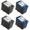 Compatible Pack 4 X HP 21/22 XL