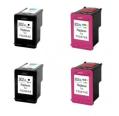 Compatible Pack 4 x HP 302 XL