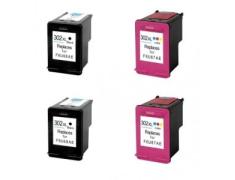 Compatible Pack 4 x HP 302 XL