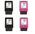 Compatible Pack 4 x HP 62 XL