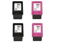Compatible Pack 4 x HP 62 XL