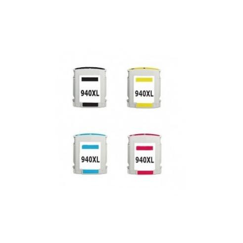 Compatible Pack 4 x HP 940XL