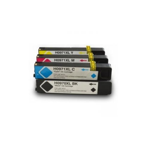 Compatible Pack 4 x HP 970 / 971 XL