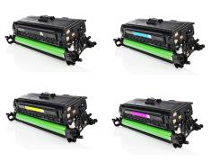 Compatible Pack 4 x HP CE250X/1/2/3/4