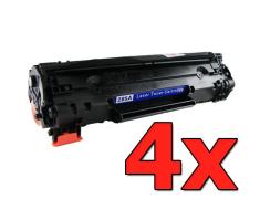Compatible Pack 4 x HP CE285A