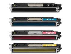 Compatible Pack 4 x HP CE310/1/2/3A O 126
