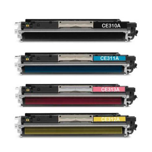 Compatible Pack 4 x HP CE310/1/2/3A O 126