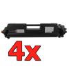 Compatible Pack 4 x HP CF217A Premium Chip