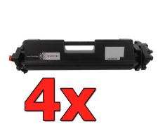 Compatible Pack 4 x HP CF217A Premium Chip